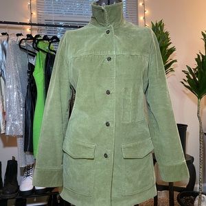 vintage green corduroy jacket